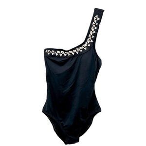 Trina Turk Swimsuit Size 4 One Piece One Shoulder NWT